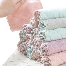 벨벳 극세사 행주 랜덤발송, 20개 주방용품/행주 반품 최저가 6,360원