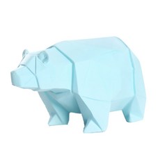 케이유니언 북유럽풍 기하학 북극곰 저금통, 민트, 1개 문구/오피스/보드/칠판/광고 반품 최저가 4,570원