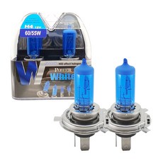 파워화이트 5000K 12V 60/55W 램프 2p, 1세트, H4 자동차용품/차량관리/소모품 반품 최저가 20,080원