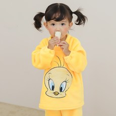 리틀래빗 아동용 L 트위티 수면잠옷 상하의 세트 출산/유아동/유아동패션 반품 최저가 14,650원