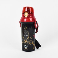 릴팡 마블 원터치 어깨끈 물통 아이언맨, 혼합색상, 450ml, 1개 주방용품/물병/물통/텀블러 반품 최저가 7,620원