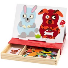 캐스비 튼튼 동물 꾸미기 자석퍼즐, 1개, 80피스 완구_취미/학습완구/교구 반품 최저가 16,320원