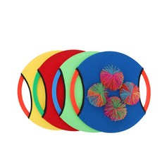 캐스비 스포츠 팡팡디스크 캐치볼 세트, 랜덤 발송, 4세트 완구/취미/스포츠/야외완구 반품 최저가 32,630원