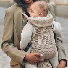 베이비뵨 베이비 캐리어 무브 3D 메쉬 올인원 아기띠, 그레이 베이지 출산/유아동/아기띠/외출용품 반품 최저가 165,750원