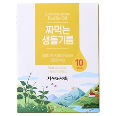 행복한 정은씨의 짜먹는 생들기름, 5ml, 10개 식품/가루/조미료/오일 반품 최저가 9,500원
