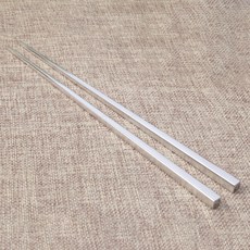 사각 진공 스텐 젓가락, 실버, 단품 주방용품/젓가락 반품 최저가 9,000원