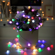 레토 LED앵두전구 줄조명 100구 LCB-100 + 리모컨, 레인보우, 1개 undefined/undefined 반품 최저가 6,910원