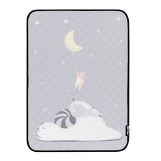 jellypop 방수매트, 그레이굿나잇프렌즈, 1개 생활용품/기저귀매트 반품 최저가 9,610원