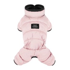 퍼피엔젤 AIR2 여아 강아지용 패딩 오버롤 OW542, 502Pink, 1개 반려동물용품/고양이 용품 반품 최저가 28,960원