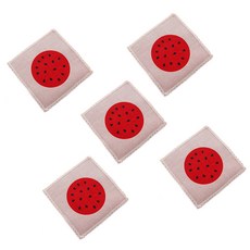 리빙팝 과일 멀티 매트 5p, 수박, 5개 undefined/undefined 반품 최저가 490원