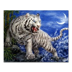 아디코 DIY 페인팅 블루문백호 PA25, 혼합색상, 1개 문구/오피스/미술/화방용품 반품 최저가 5,170원