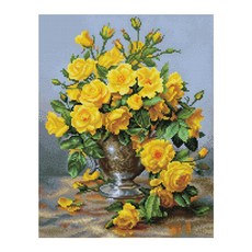 아이러브페인팅 DIY 보석 십자수 키트 노란장미의 향기, 혼합색상, 1개 문구/오피스/미술/화방용품 반품 최저가 8,400원