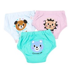 피치애플 유아 방수 배변훈련팬티 3종세트 남아용, 혼합색상, 1세트 생활용품/배변훈련팬티 반품 최저가 6,700원