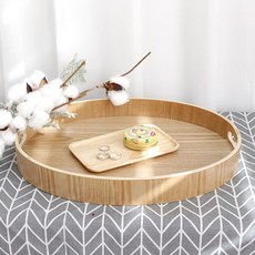 타원형 손잡이 우드트레이 LC-621, 우드, 1개 주방용품/쟁반/베드트레이 반품 최저가 10,260원