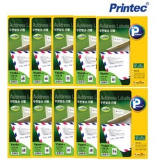 프린텍 애니라벨 100매 스티커라벨지 라벨지 정품 문구/오피스/사무용품 전문관 반품 최저가 9,120원
