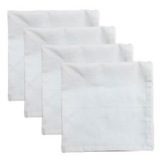 메종텍스타일 냅킨 호텔화이트, 냅킨 4p, 4개, 1개 주방용품/주방잡화 반품 최저가 14,910원