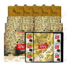 광천김 3대째 달인 캔김 혼합 + 전장김 선물세트 4호, 5개 식품/수산물/건어물 반품 최저가 159,000원