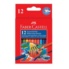 [파버카스텔] 수채색연필 미니 지관, 12색, 1개 문구/오피스/학용품/수업준비 반품 최저가 2,270원