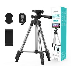 짐승 4단 높이조절 스마트폰 삼각대 실버, ZS-TRIPOD-1, 1개 가전디지털/휴대폰 액세서리 반품 최저가 10,400원