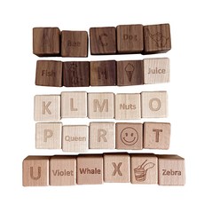 우드 알파벳 그림 블럭 27p, 내추럴, 1개 완구/취미/블록놀이 반품 최저가 51,810원