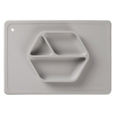 노르디코 유아용 킨더 실리콘 흡착식판 매트형, 그레이, 단품 출산/유아동/이유용품/유아식기 반품 최저가 7,740원