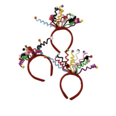 생일파티 특이한 꼬불머리띠, 혼합색상, 3개 문구/오피스/파티/이벤트 반품 최저가 8,980원