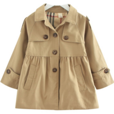 엔젤아이 여아용 손목버튼 숏트렌치코트 출산/유아동/유아동패션 반품 최저가 19,150원