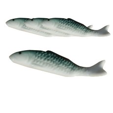 파라디 물고기 수저 받침대, 청녹색, 4개 주방용품/수저통/수저받침 반품 최저가 3,640원