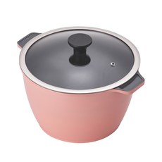PN풍년 인덕션 마레 데이라이트 IH 곰솥 냄비, 24cm, 코랄핑크, 1개 주방용품/찜솥/들통 반품 최저가 30,750원