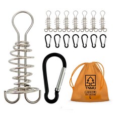 티앤뮤 나무데크팩 8p + 카라비너 랜덤발송 8p + 파우치 세트, 1세트 스포츠/레저/캠핑전문관 반품 최저가 12,490원