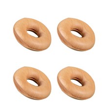 라운드 우드 도넛 클립 3 화이트우드, 4개, 1개입 문구/오피스/사무용품 전문관 반품 최저가 9,190원