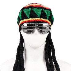 파티해 자메이카 레게 파티 가발, 믹스, 1개 문구/오피스/파티/이벤트 반품 최저가 10,460원