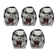 파티해 공포호러 망사 마스크, 드라큘라, 5개 문구/오피스/파티/이벤트 반품 최저가 7,230원