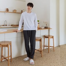 에이원 남성용 도톰 기모 스판 잠옷 바지 패션의류/잡화/속옷/잠옷 반품 최저가 9,380원