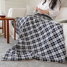 까사베르데 극세사 체크 양면 담요 홈인테리어/담요 반품 최저가 9,110원