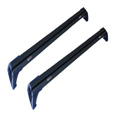 휴고 차량용 루프랙 가로바 픽스포인트 BLACK 100cm CRB-68 2p, 1세트 자동차용품/익스테리어 반품 최저가 154,960원
