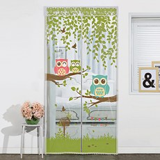 다샵 현관형 방문형 EVA 방풍 바람막이 커튼 행복부엉이 투명 100 x 210 cm + 찍찍이테이프 6p + 오픈고정자석 랜덤발송 4p, 1세트 생활용품/생활잡화 반품 최저가 18,420원