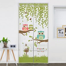 다샵 현관형 방문형 EVA 방풍 바람막이 커튼 행복부엉이 반투명 90 x 210 cm + 찍찍이테이프 6p + 오픈고정자석 랜덤발송 4p, 1세트 생활용품/생활잡화 반품 최저가 16,840원