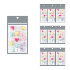 유니아트 티니비즈 파스텔 하트 유광 1번, 혼합색상, 10개 문구/오피스/학용품/수업준비 반품 최저가 6,760원