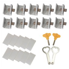 파라디 창문 안전 잠금장치, 10세트 생활용품/안전/호신용품 반품 최저가 12,770원