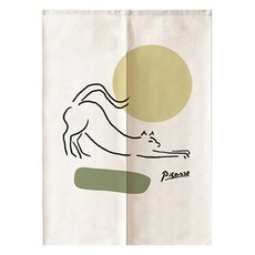 아트드로잉 도어커튼 홈인테리어/싱글하우스 반품 최저가 24,200원