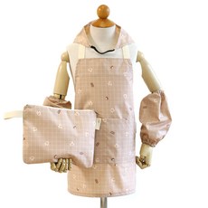 세맘스 아동용 방수 앞치마 + 두건 + 토시 + 파우치 세트 문구/오피스/미술/화방용품 반품 최저가 16,900원