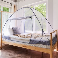 블루엘 원터치 모기장, 블루그레이 홈인테리어/커튼/블라인드 반품 최저가 13,790원