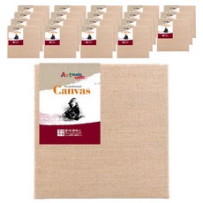아트메이트 황마캔버스 정사각형 20p, 면천 문구/오피스/미술/화방용품 반품 최저가 130,700원