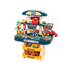 루나스토리 공구놀이 세트, 네이비, 1세트 완구/취미/역할놀이 반품 최저가 26,390원