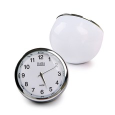 블랙라이거 차량용 아날로그 시계, 화이트, 1개 자동차용품/인테리어 반품 최저가 5,870원