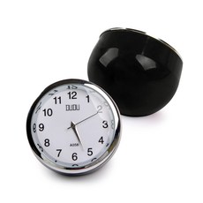 블랙라이노 차량용 아날로그 시계, 블랙, 1개 자동차용품/인테리어 반품 최저가 10,530원