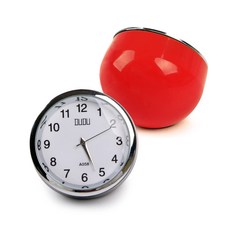 블랙라이노 차량용 아날로그 시계, 레드, 1개 자동차용품/인테리어 반품 최저가 12,420원