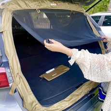 울프라운치 트렁크 메쉬 도어 차량 방충망 코나, 다크올리브 자동차용품/인테리어 반품 최저가 33,870원