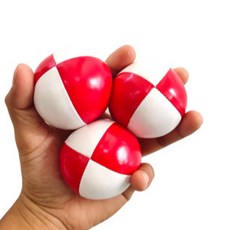 미라클매직 저글링공 흰색 + 빨강 3p 세트, 1세트 완구/취미/파티/마술도구 반품 최저가 5,850원